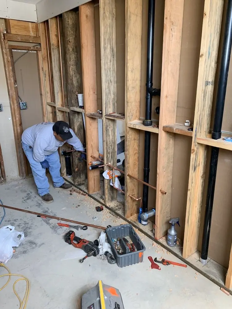 Commercial rough-in plumbing for Gas Line Repair in Wonder Lake